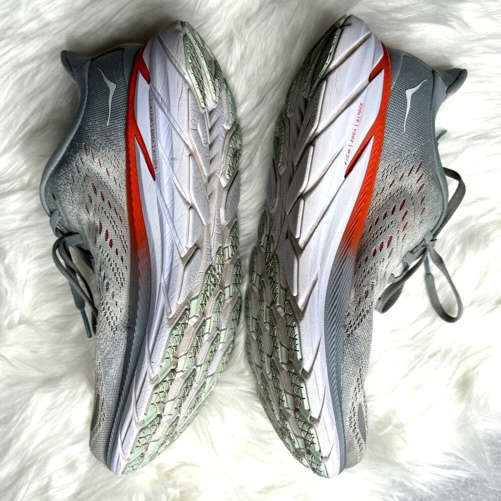 Hoka One One Clifton 8 Size 9.5 Blue Fog - Picture 11 of 14